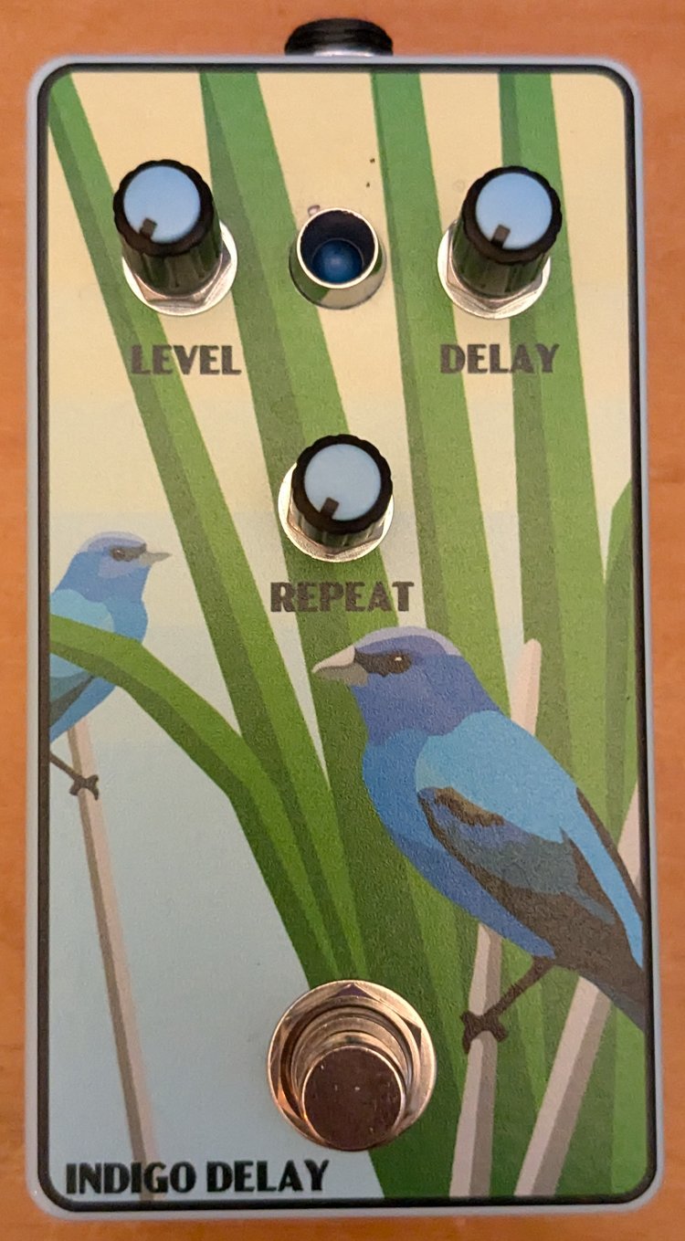 Indigo Delay front